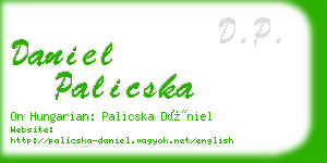 daniel palicska business card